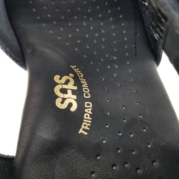 SAS Tripad Comfort Suntimer Womens Snake Print Slingback Sandals Sz 9.5 WW - Picture 9 of 11